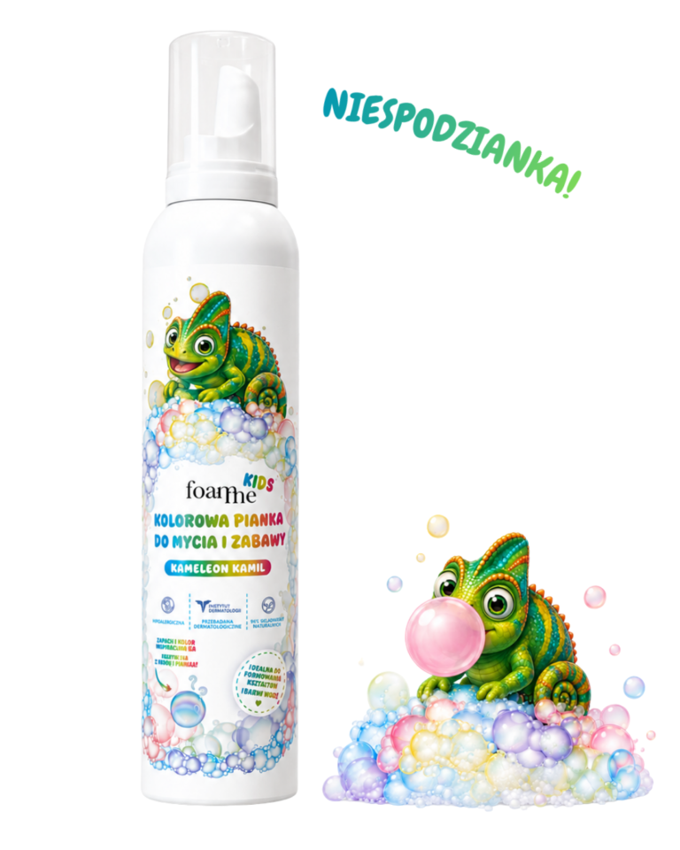 pianka pod prysznic gratis