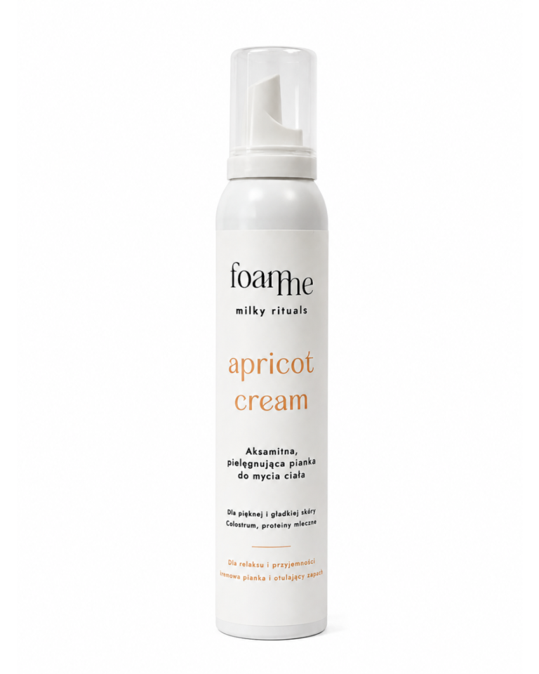 pianka pod prysznic apricot foamme morela