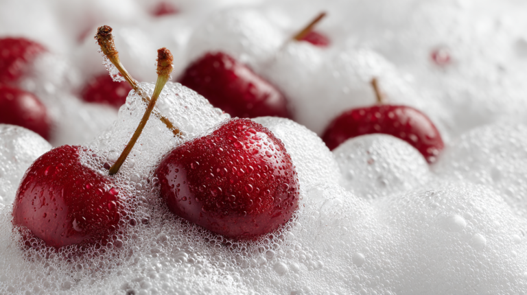 pianka pod prysznic wiśniowa cherry foamme